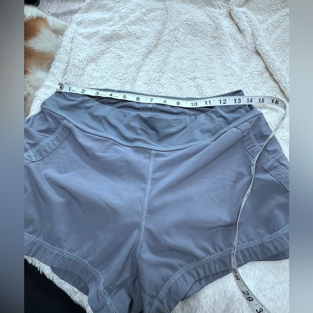 Athleta Grey Running Shorts Women’s size small